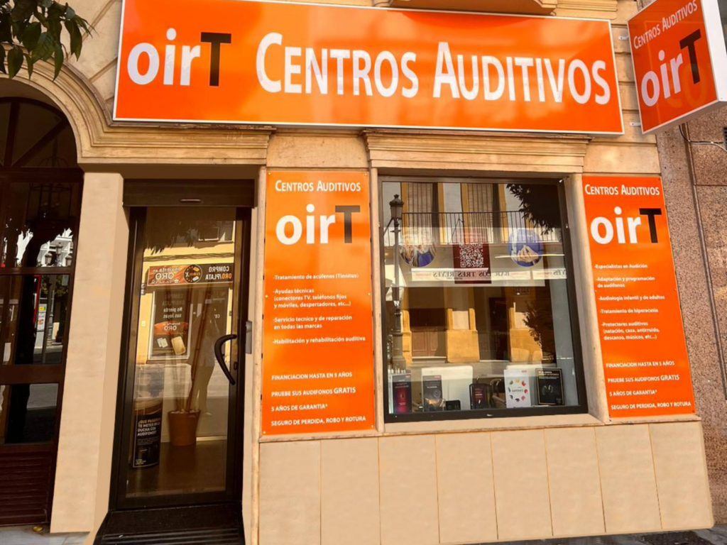 fachada Centro Auditivo OirT Jerez de la Frontera